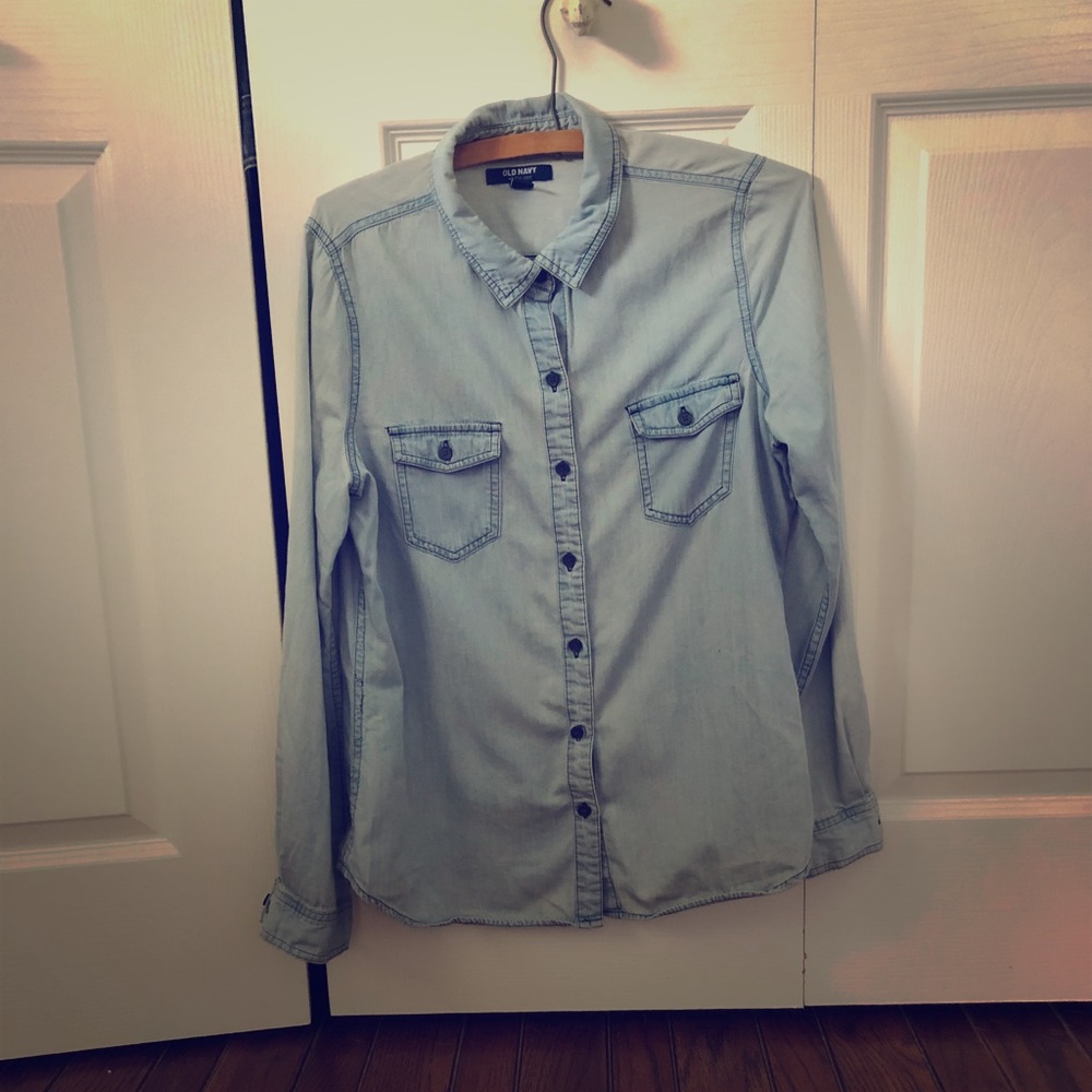 Old Navy Acid Wash Tee Shirt M